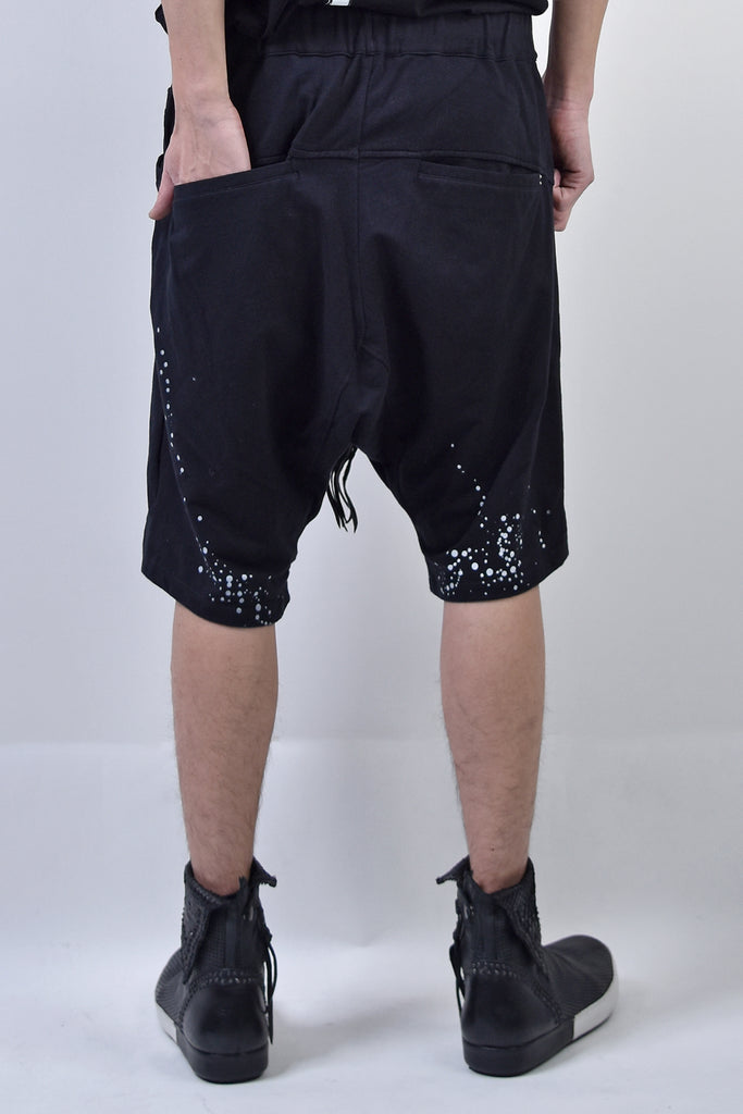 2101-PT07 Splash Cotton Spandex Shorts