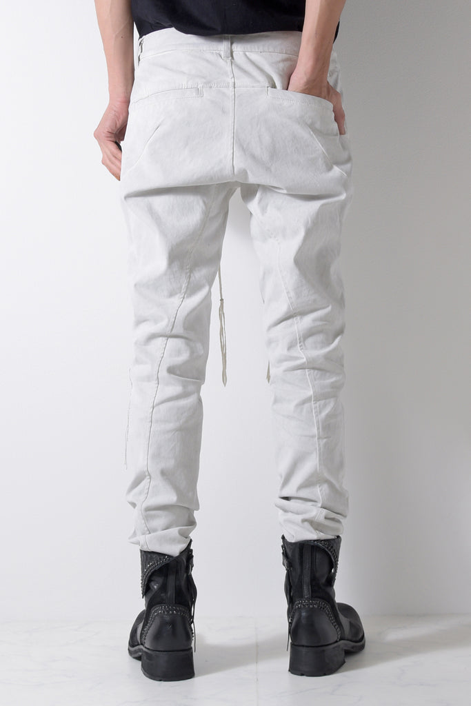 2201-PT02A Twill Stretch Pants 05 Dirty White