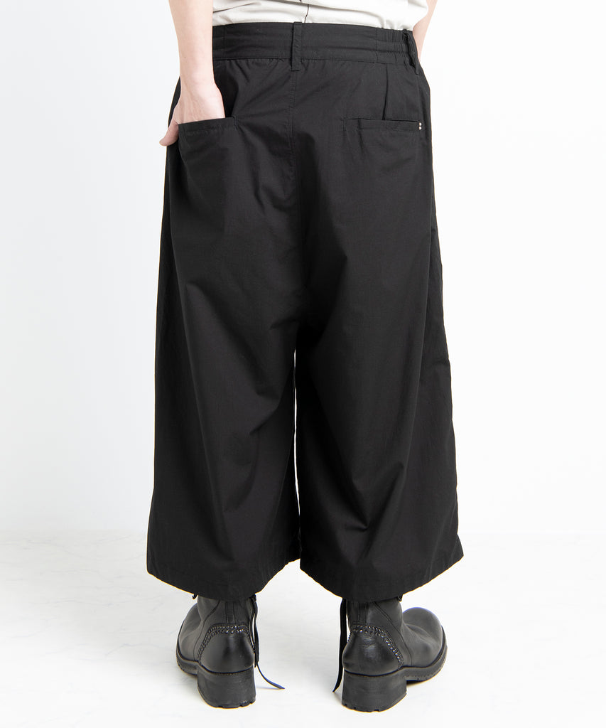 2501-PT02 Cotton Wide Tuck Pants