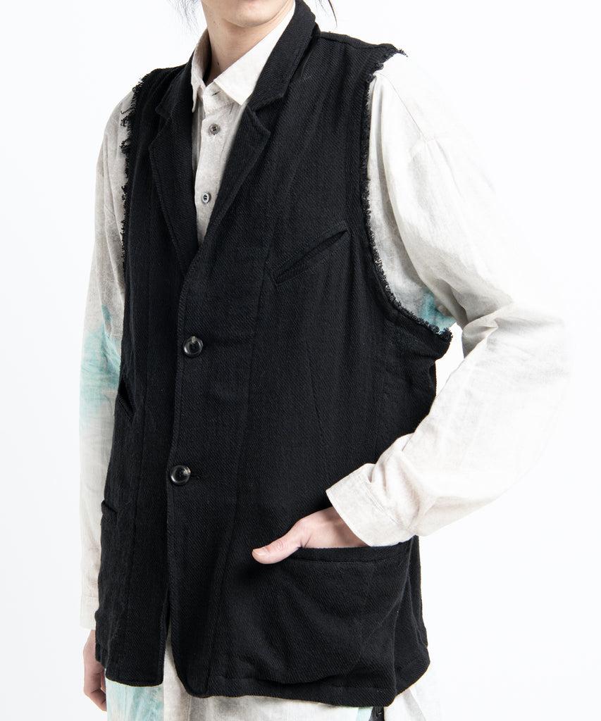 2501-JK03 Sally Twill Tailored Vest