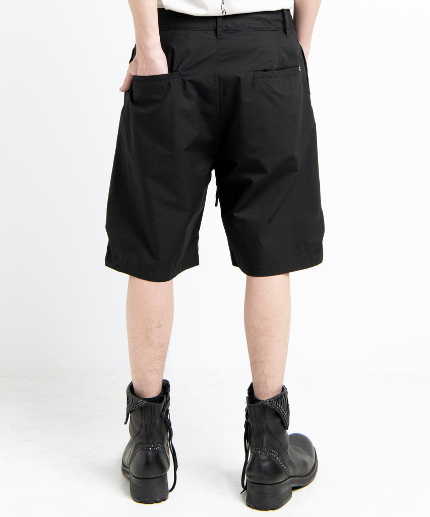 2501-PT01 Cotton Tuck Shorts