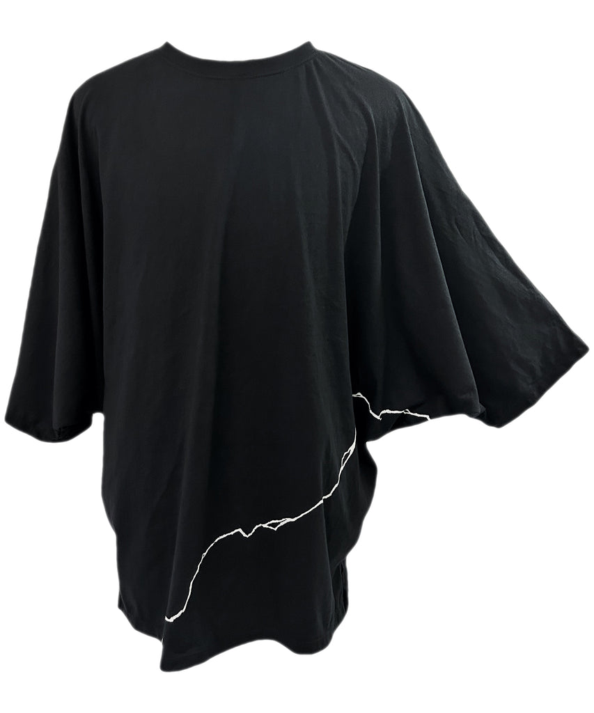 2501-CT04 Crack Dolman Cut Black