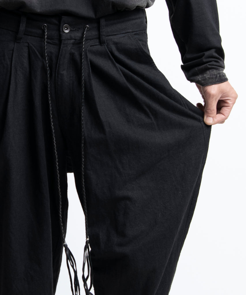 2402-PT01 Layered Tuck Pants