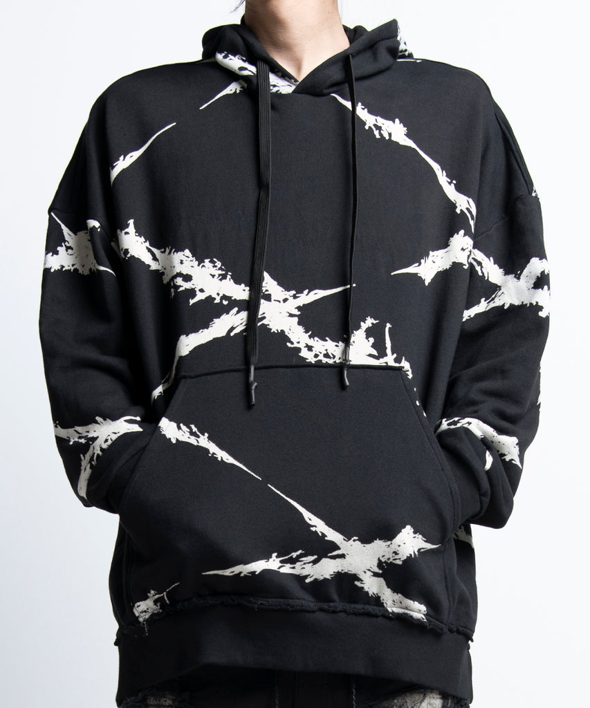 2402-TP01 Hooded Cross Pullover