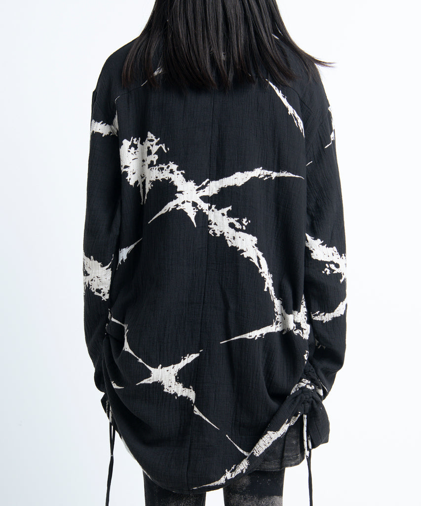 2402-TP10 Cross Gauze Cardigan -Women's-