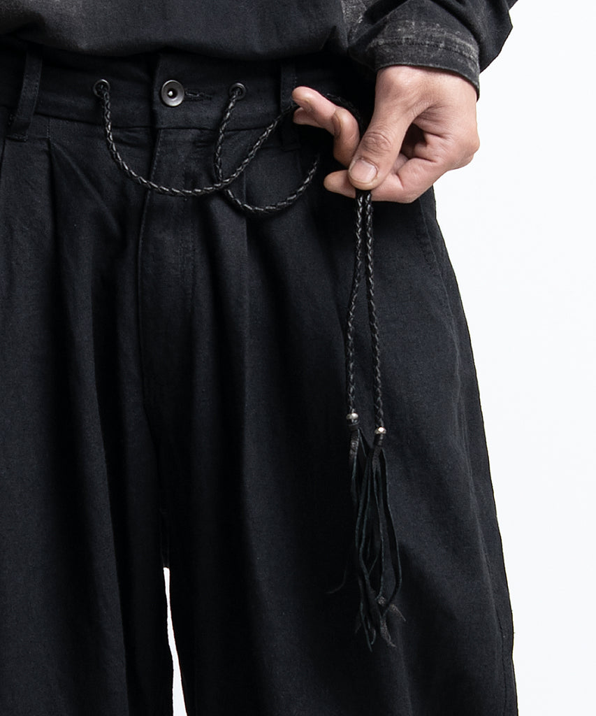 2402-PT01 Layered Tuck Pants