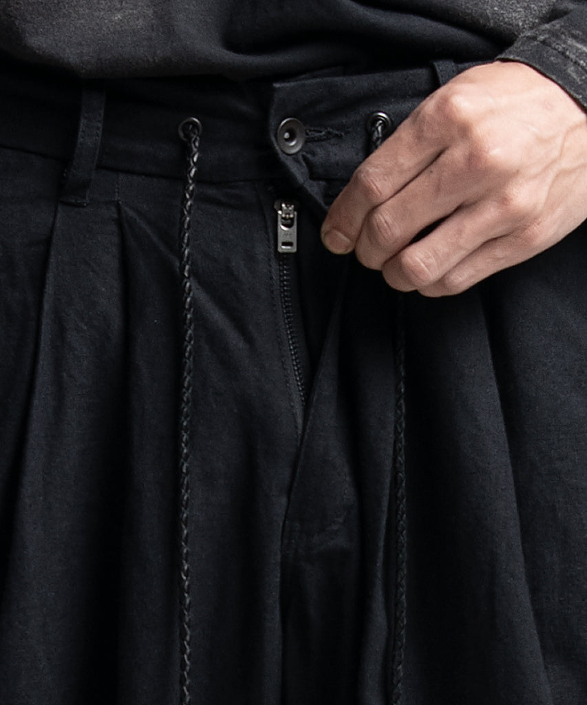 2402-PT01 Layered Tuck Pants