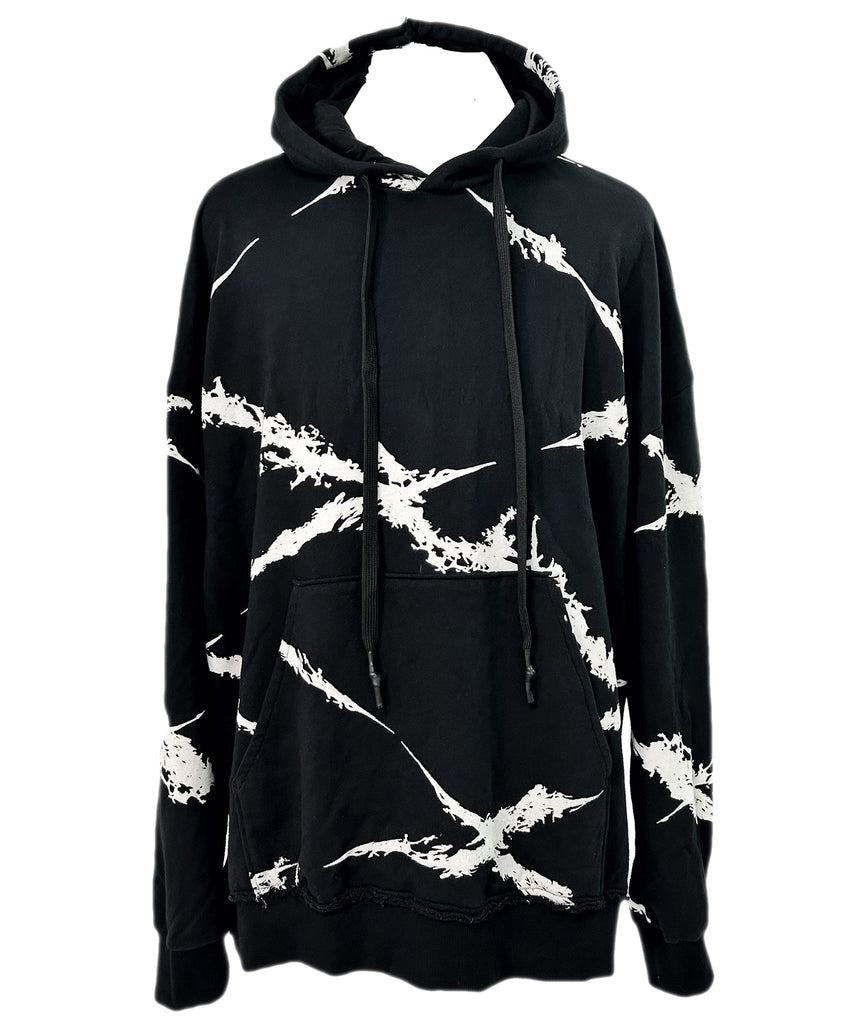 2402-TP01 Hooded Cross Pullover