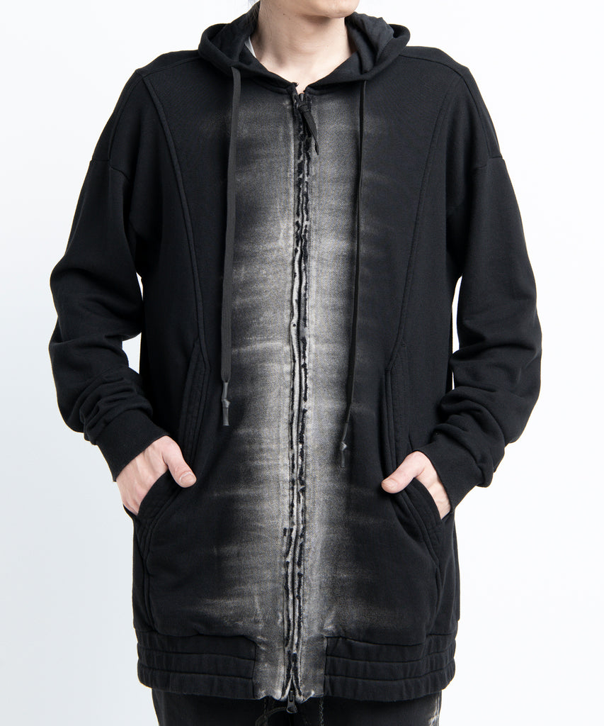 2501-TP05 Black Shadow Long Parka