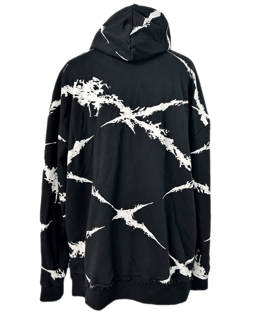 2402-TP01 Hooded Cross Pullover