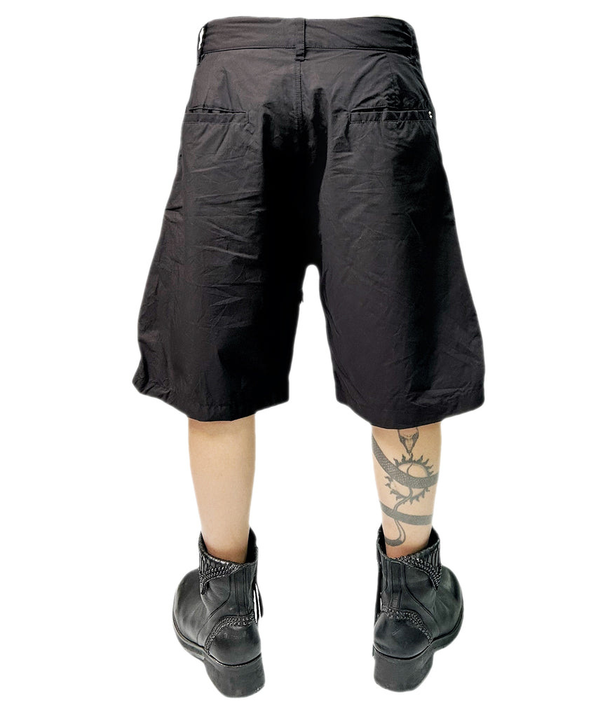 2501-PT01 Cotton Tuck Shorts