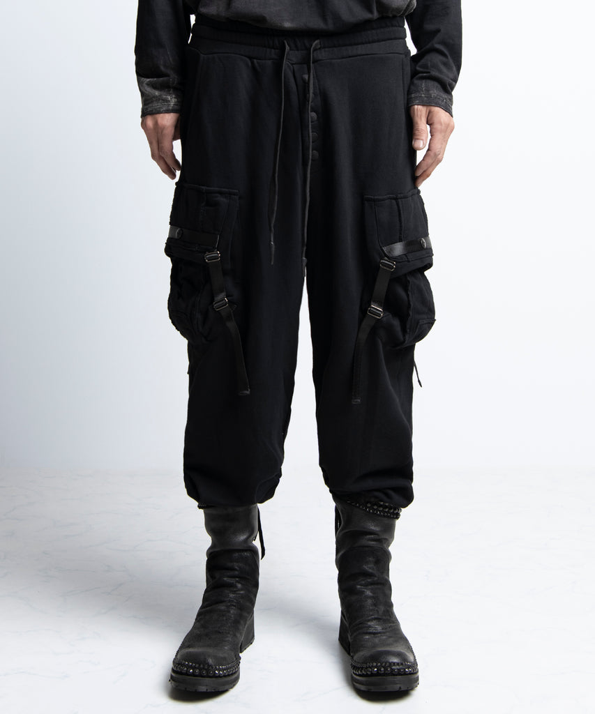 2402-PT14 Cotton Sweat Cargo Pants