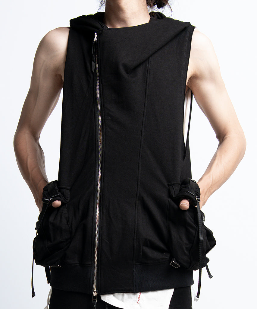 2401-TP08 Black Raven Vest 05 Black