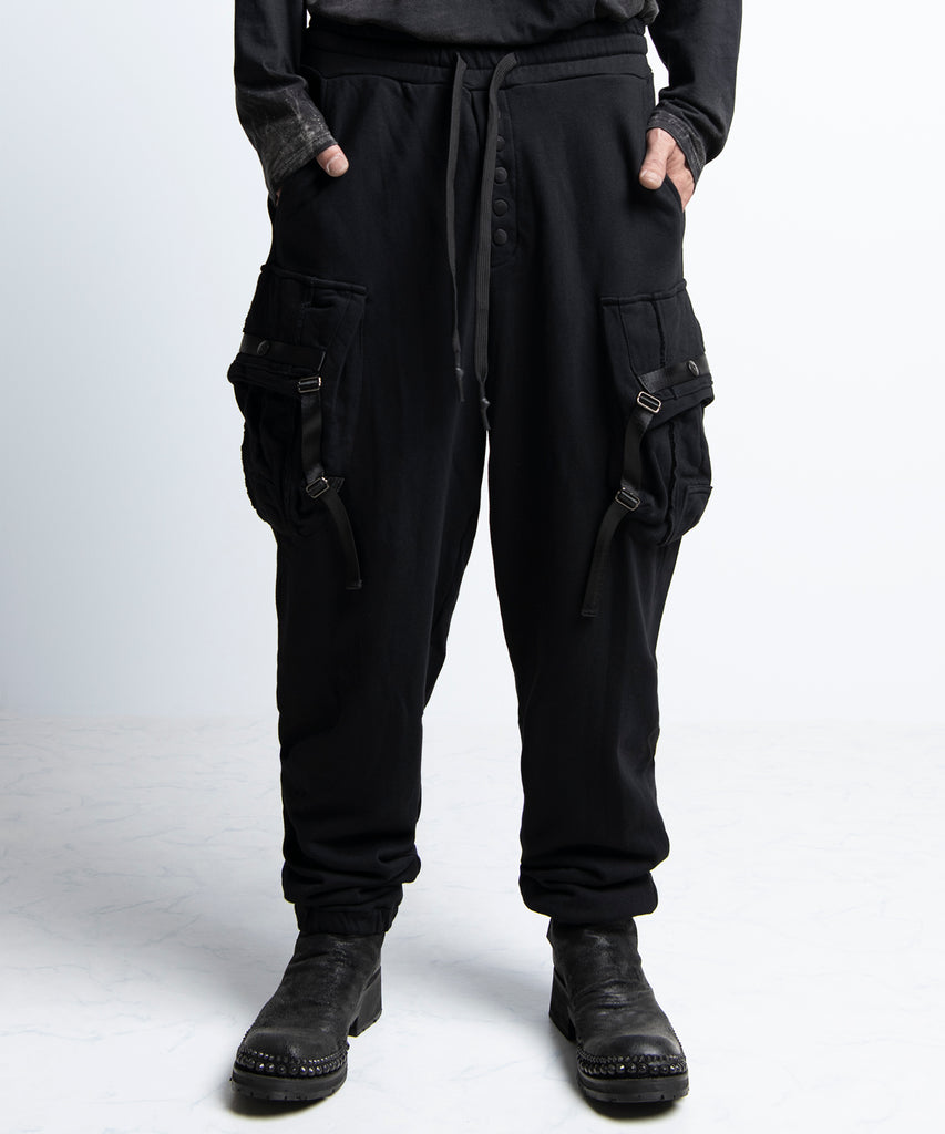 2402-PT14 Cotton Sweat Cargo Pants