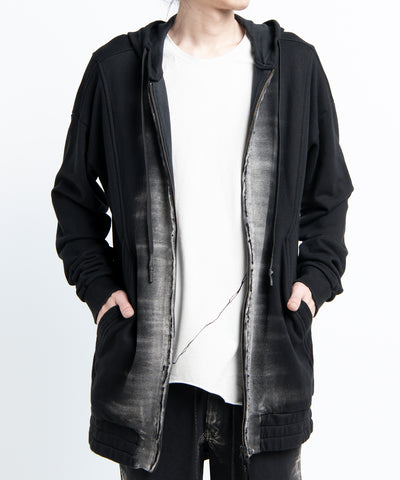 2501-TP05 Black Shadow Long Parka