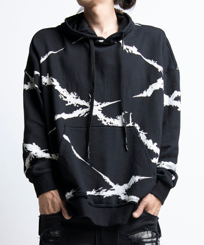 2402-TP01 Hooded Cross Pullover