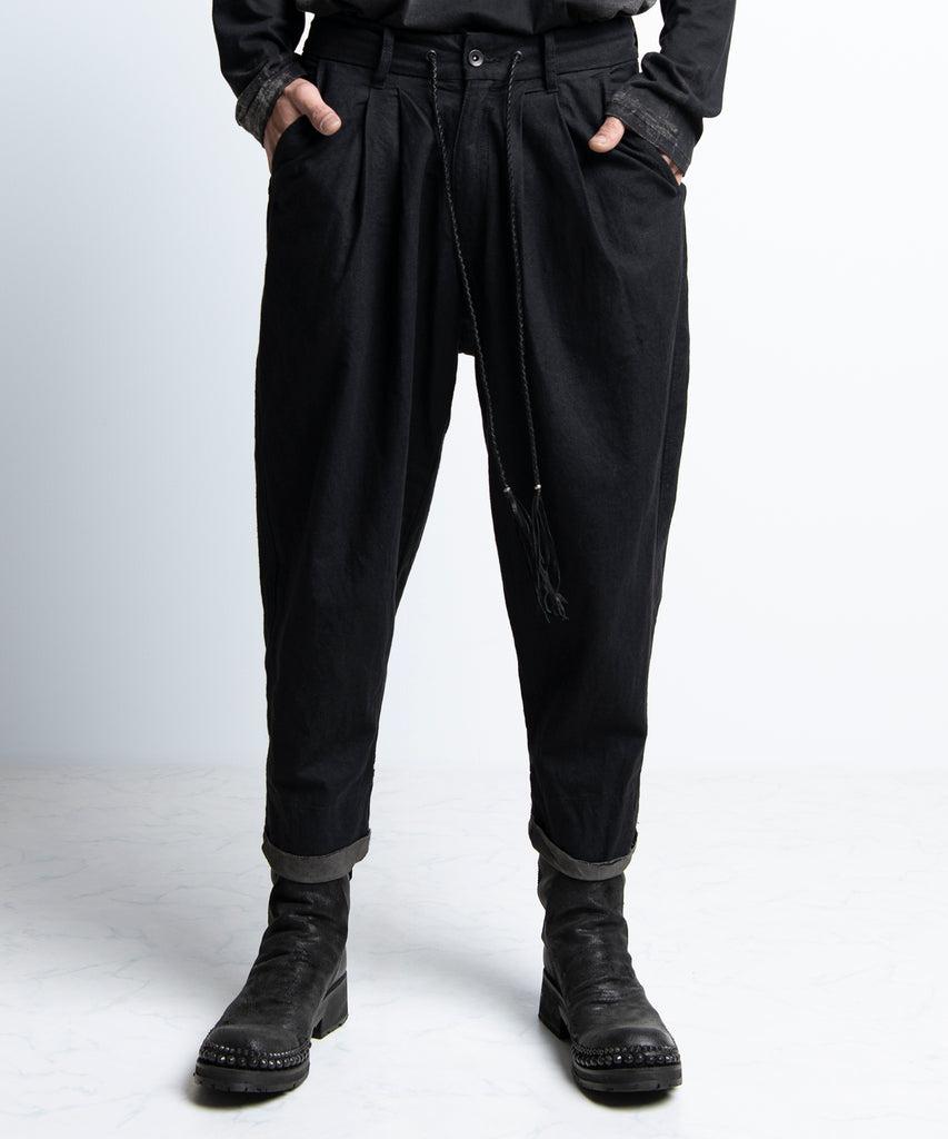 2402-PT01 Layered Tuck Pants