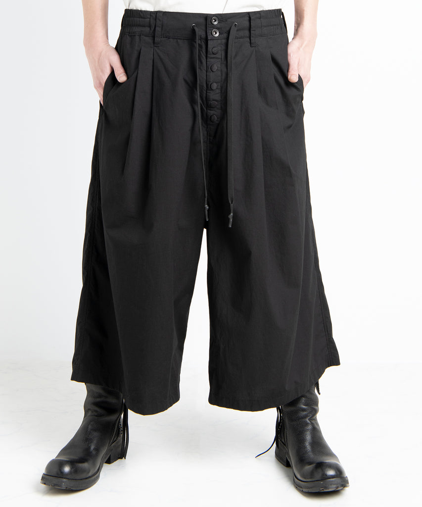 2501-PT02 Cotton Wide Tuck Pants