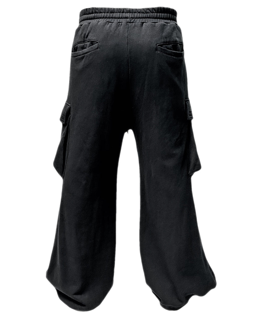 2501-PT07 Sweat Wide Cargo Pants