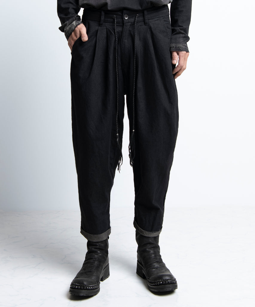 2402-PT01 Layered Tuck Pants