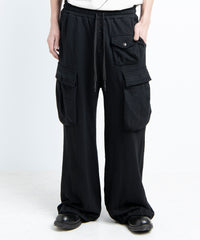 2501-PT07 Sweat Wide Cargo Pants