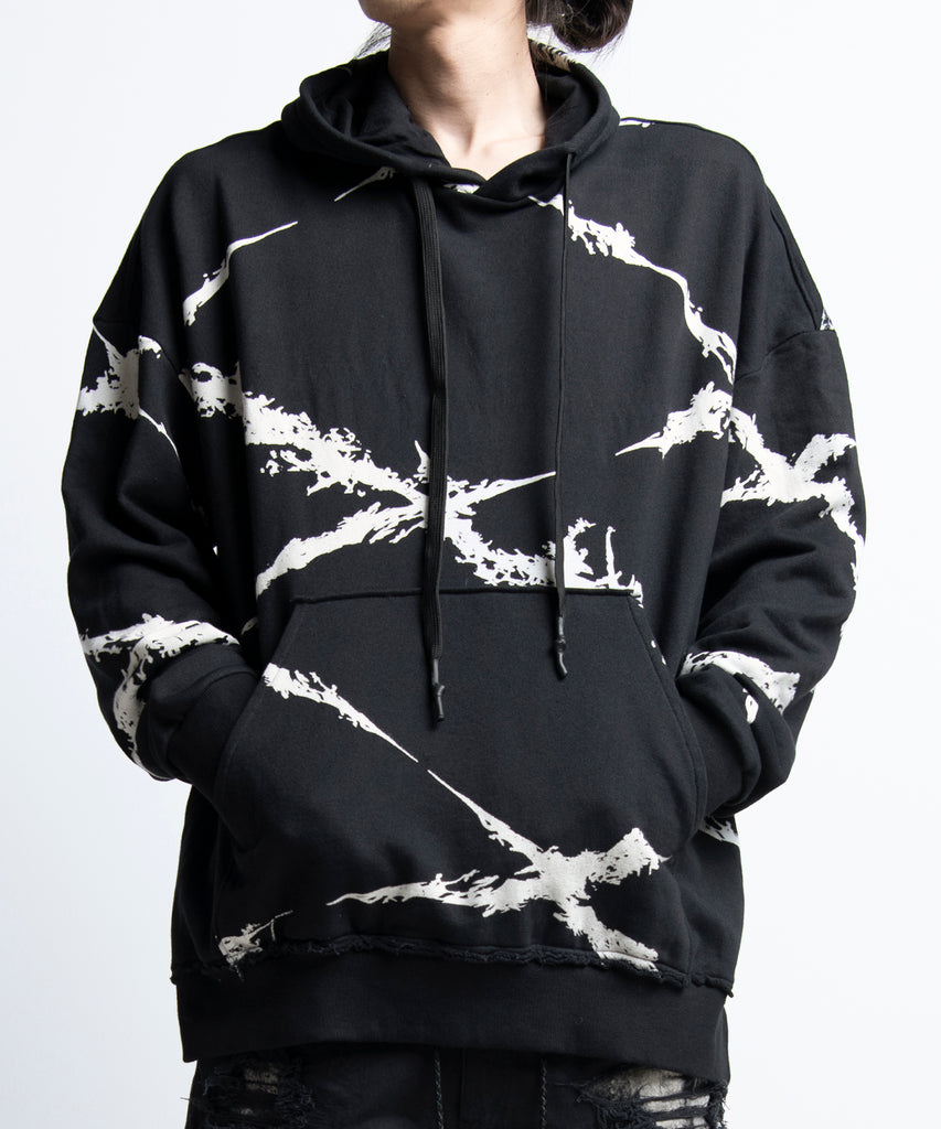 2402-TP01 Hooded Cross Pullover