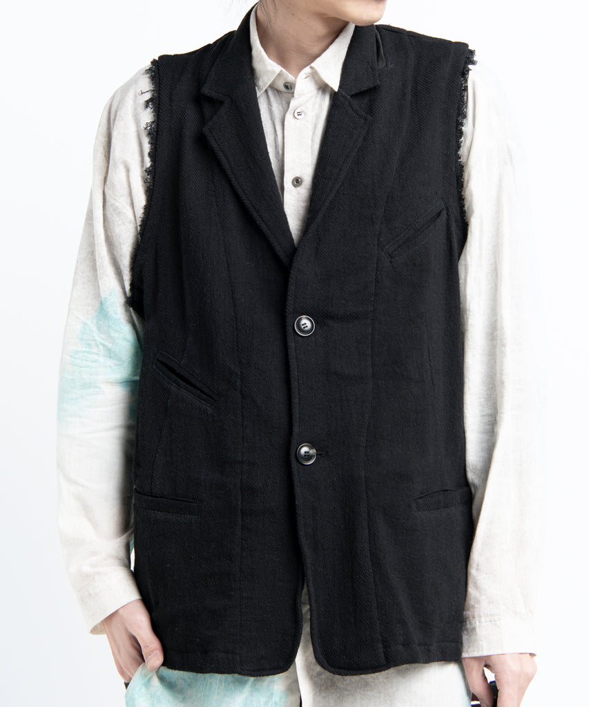 2501-JK03 Sally Twill Tailored Vest