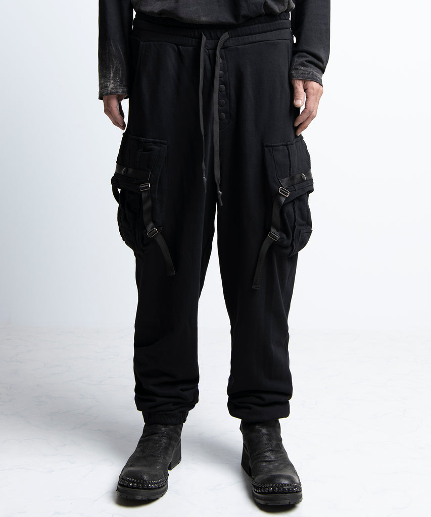 2402-PT14 Cotton Sweat Cargo Pants