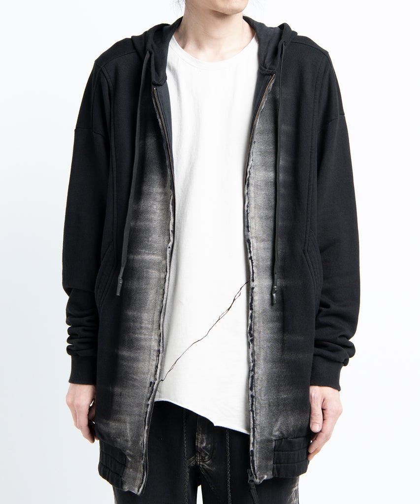 2501-TP05 Black Shadow Long Parka