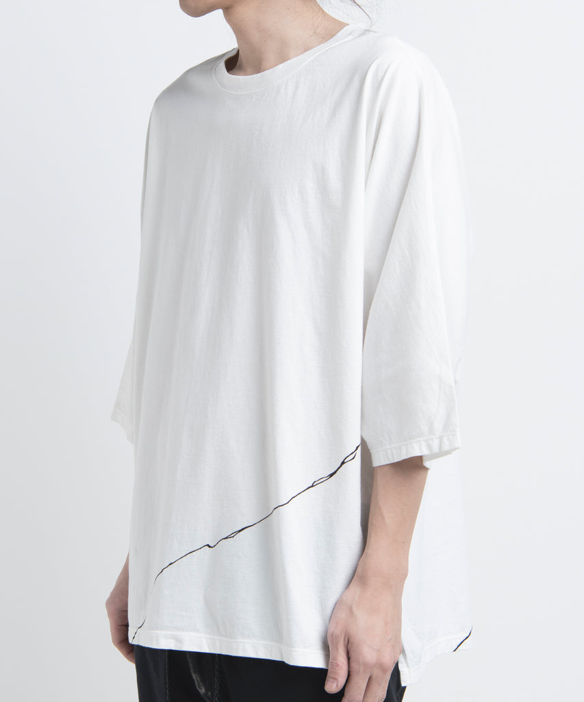 2501-CT04 Crack Dolman Cut White