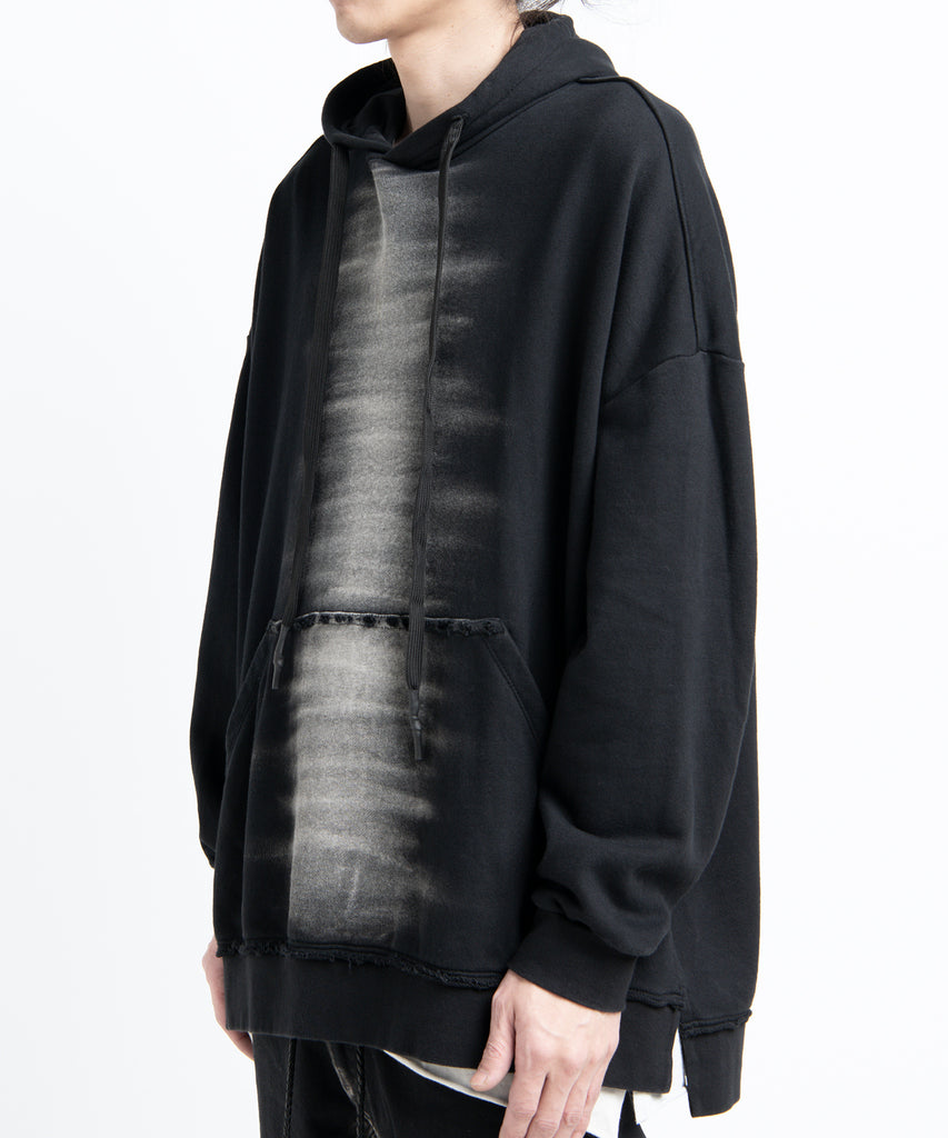 2501-TP04 Black Shadow Hooded Pullover / LS