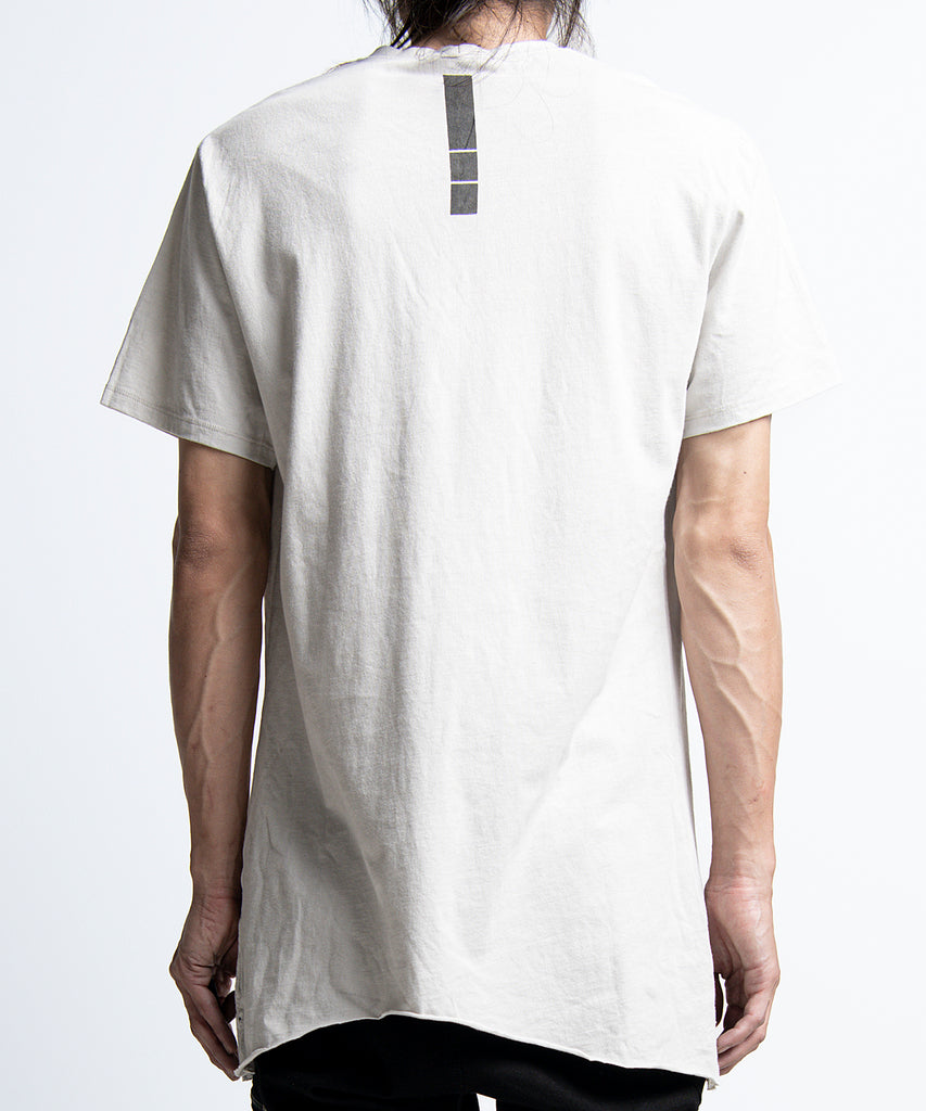 2401-CT02/SS Slash Cut 03 / SS Dirty White