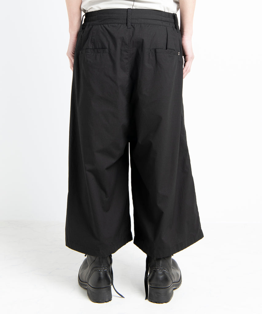 2501-PT02 Cotton Wide Tuck Pants