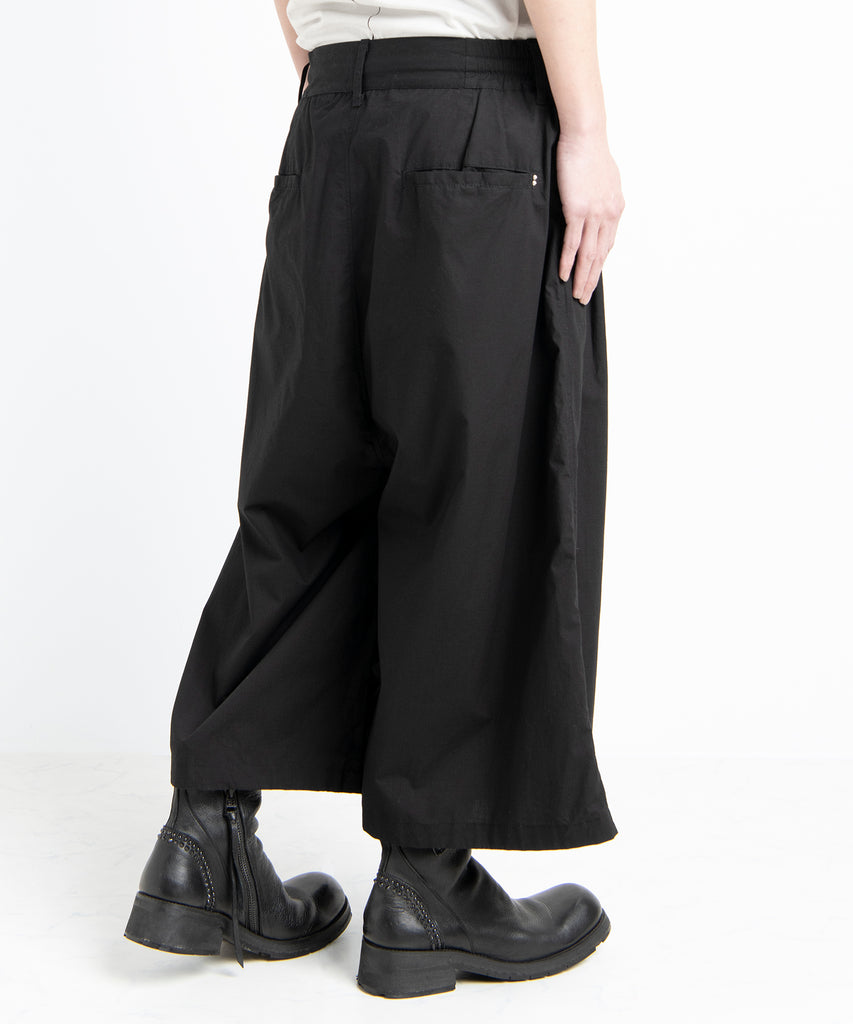 2501-PT02 Cotton Wide Tuck Pants