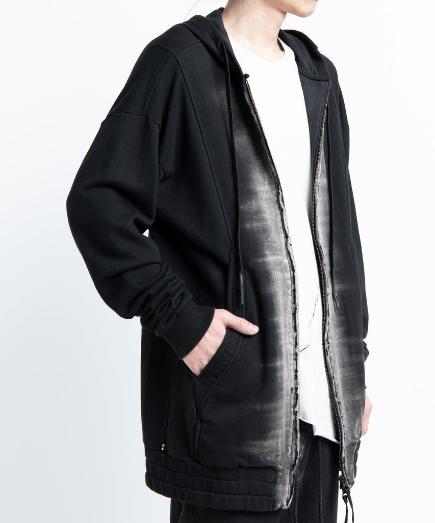 2501-TP05 Black Shadow Long Parka