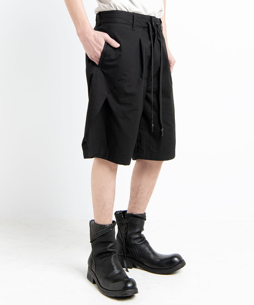 2501-PT01 Cotton Tuck Shorts