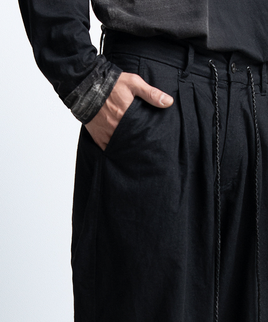 2402-PT01 Layered Tuck Pants