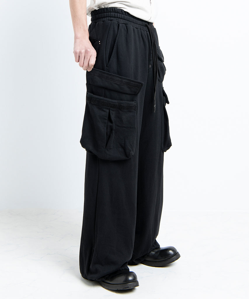 2501-PT07 Sweat Wide Cargo Pants