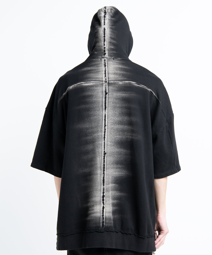 2501-TP03 Black Shadow Hooded Pullover / SS