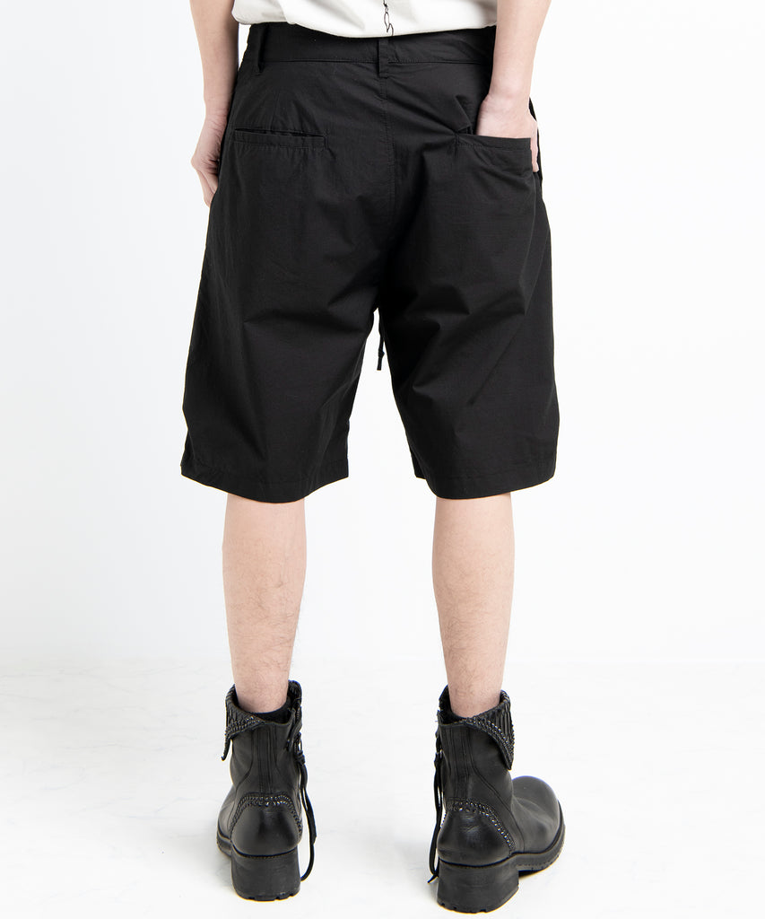 2501-PT01 Cotton Tuck Shorts