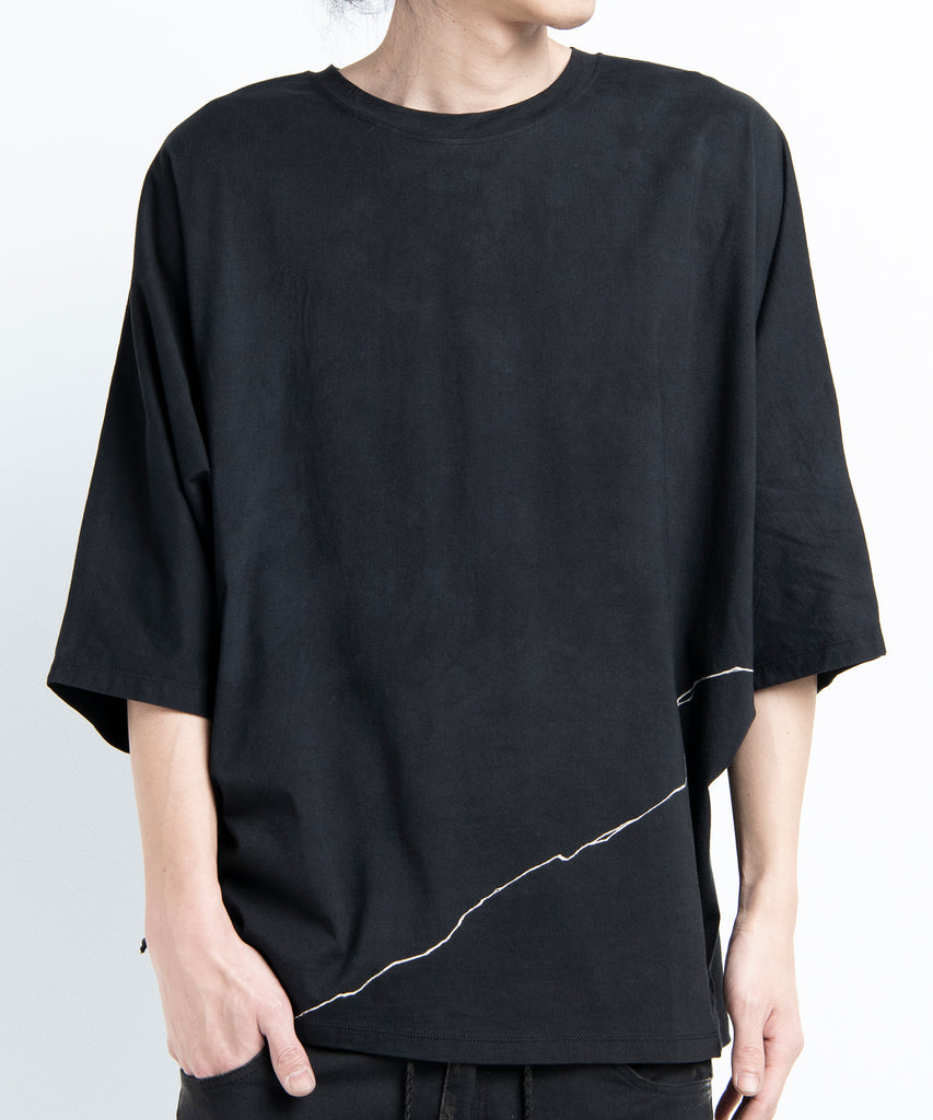 2501-CT04 Crack Dolman Cut Black