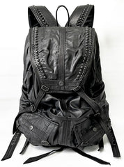 2402-BG01 Coating Canvas Backpack 02