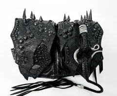 KMRii カーディガン  FLASH別注 スタッズレザー 民族 NEW IN | KMRii OFFICIAL ONLINE STORE