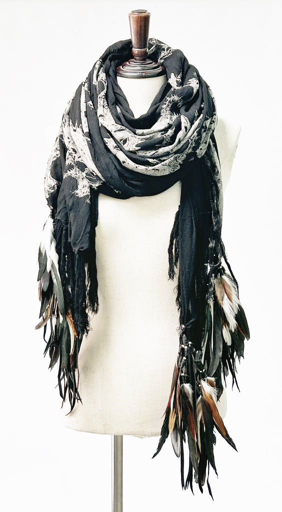 1402-ST03 Magnolia Long Stole 03