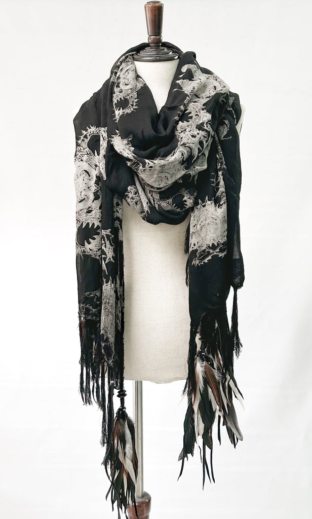 1402-ST02 Magnolia Long Stole 02