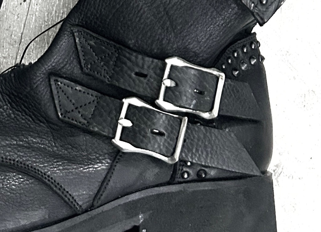 Custom_Straps and buckles on boots