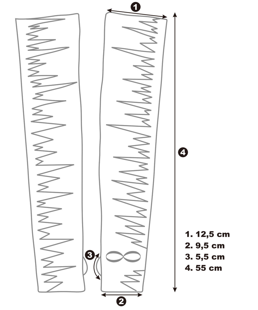 1229-ARM01 HSSii ∞ KMRii Collaboration Arm Sleeve