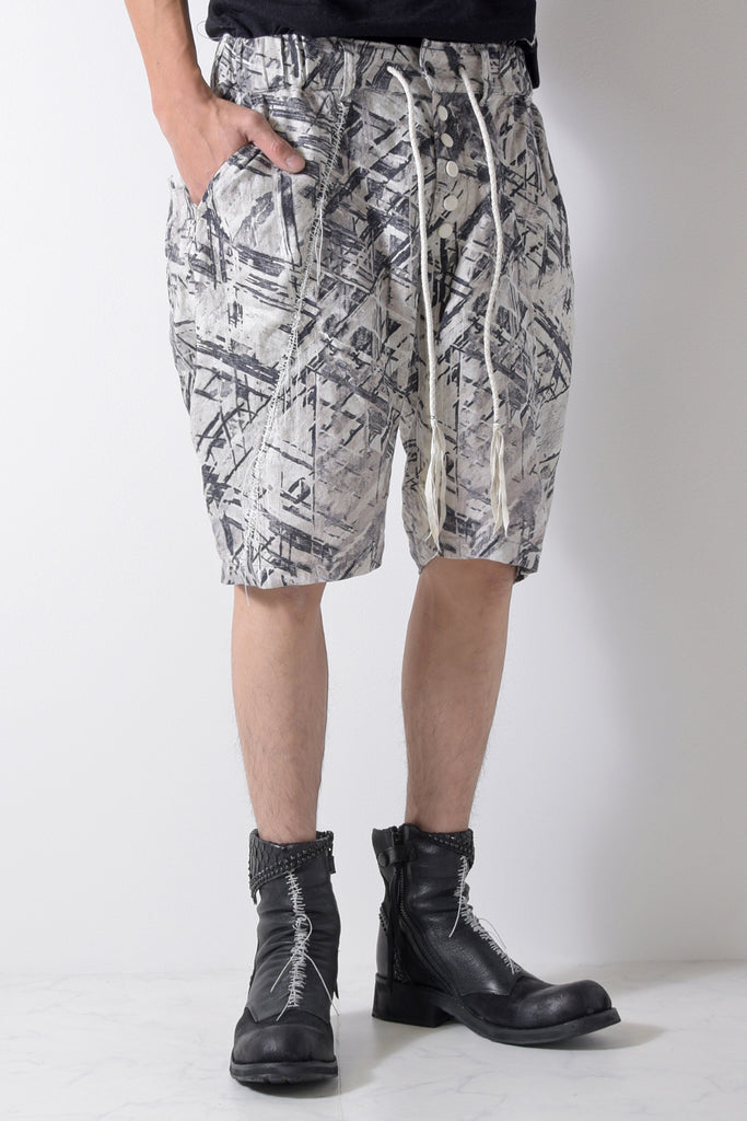 2201-PT04B Meteo Linen Shorts