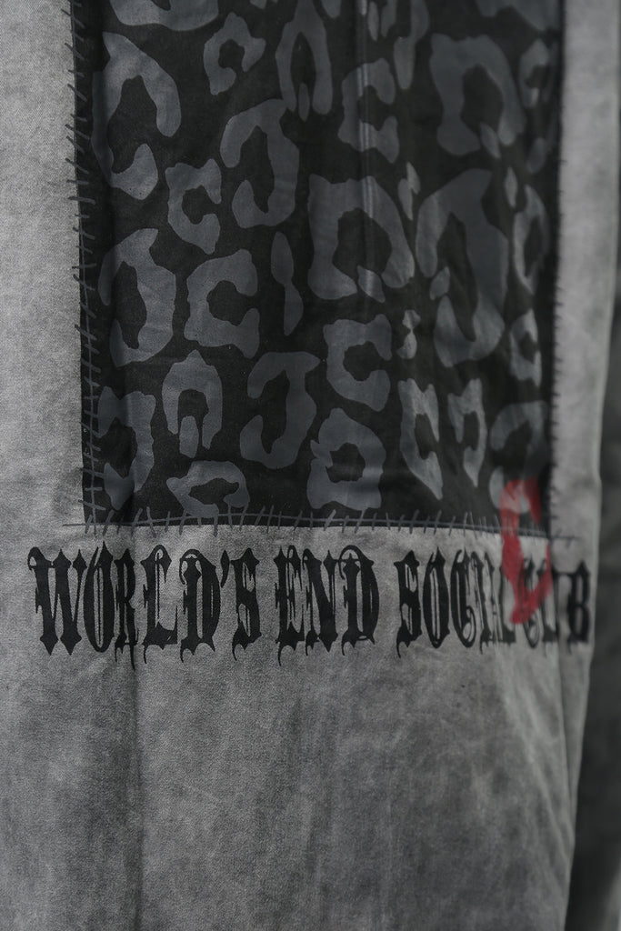 1902-SH03 World's End Shirt Charcoal