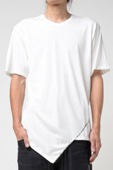 2301-CT01/SS Discharged Slash Cut 03 / SS White